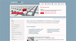 Desktop Screenshot of garagentest.de